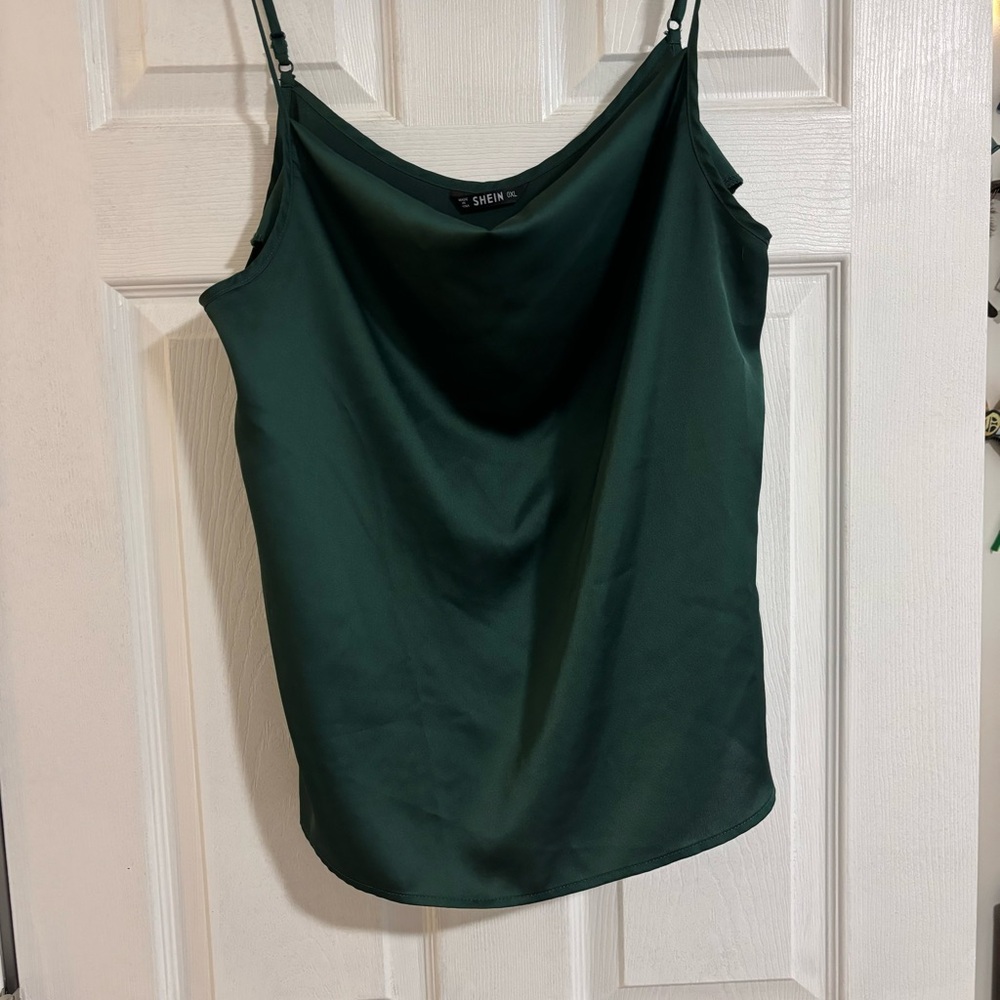 SHEIN Green Women's Top